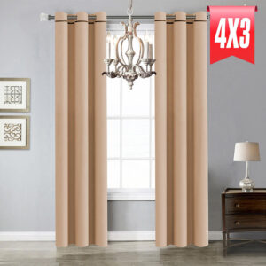 Cortinas Black Out Argollas 2.75 Ancho * 2.2 Largo Metros