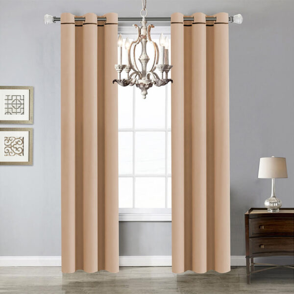Cortinas Black Out Argollas 2.75 Ancho * 2.2 Largo Metros