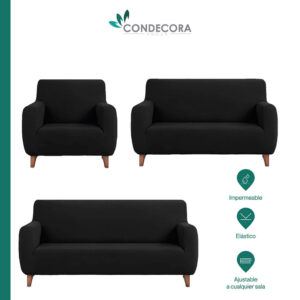 Protector Cubre Sala Ajustable Elástico Impermeable