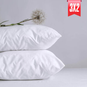 Almohadas Par Tacto Seda con Cierre