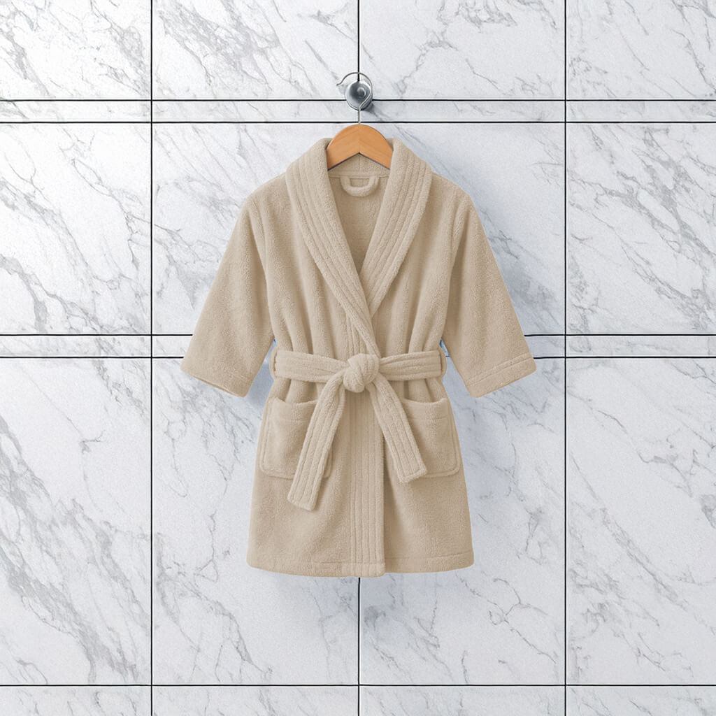 2_ Bata De Baño Rasurada Infantil