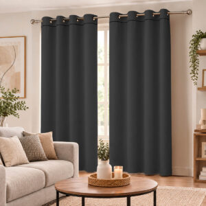 Cortinas Black Out Argollas 2.75 Ancho * 2.2 Largo Metros